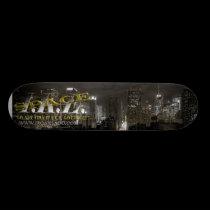 IKESpace Night City Custom Skateboard skateboards