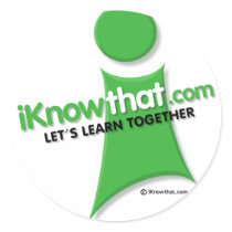 iKnowthat.com Logo Stickers by iKnowthat iKnowthat.com Logo Stickers