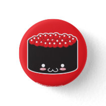 Ikura Sushi Kawaii Buttons from Pandapad