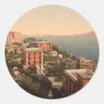 Il Posillipo, Naples Round Stickers