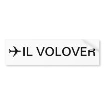 IL VOLOVER IGNAZIO BUMPER STICKER