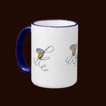 I'ld Rather Be Fishing mugs