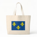 Ile De Flag Tote Bag by FlagTshirts Ile De Flag Tote Bag