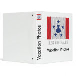 Îles Australes waving flag with name Vinyl Binders