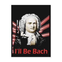 I'll Be Bach Postcard