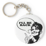 I'll be back key chain
