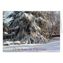 I'll be home for Christmas... cards