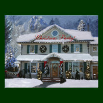 I'll Be Home For Christmas Party Invitation invitations