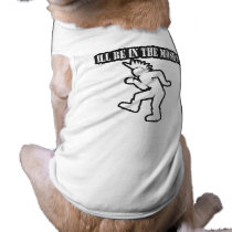 ILL BE IN THE MOSH PIT punk rock guys n girls pet clothing