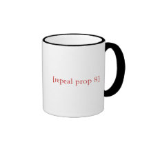 I'll be there/repeal prop 8 coffee mug