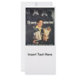 I'll Carry Mine World War 2 rack cards