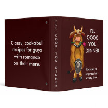 I'll cook you dinner binders