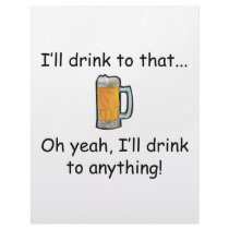 I'll Drink To That! letterhead