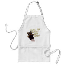 I'll Get You With My Bear Hands Aprons
