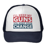 I'll Keep My Guns, You Keep Your Change Mesh Hat