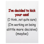 I'll Kick Your Ass letterhead