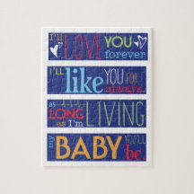 I'll love you forever jigsaw puzzle
