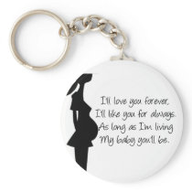 I'll love you forever keychains