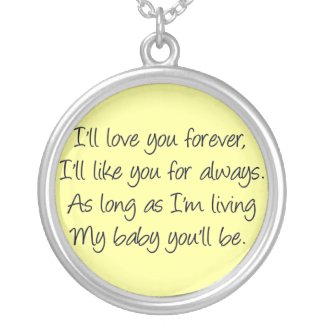 I'll love you forever (yellow)