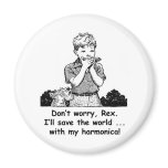 I'll save the world ... with my harmonica! magnets