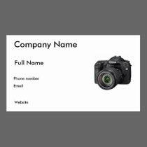 i'll shoot you, photographer business cards