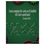 Ill Shuffled Cards Personalized Letterhead