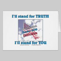 I'll stand for TRUTH... cards