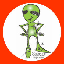 illegal aliens stickers