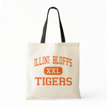 Illini Bluffs - Tigers - High - Glasford Illinois Canvas Bag