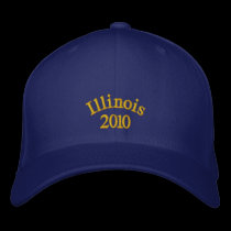 Illinois 2010 Embroidered Cap embroidered hats