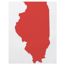 ILLINOIS - a RED State Flyer Design