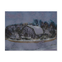 Illinois Barn Rock Wall postcards by dbuckman Illinois Barn Rock Wall postcards