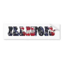 Illinois Bumper Sticker bumper stickers