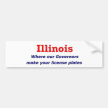 Illinois Bumper Sticker