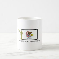 ILLINOIS CHICAGO NORTH MISSION LDS CTR COFFEE MUGS