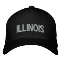 Illinois Embroidered Hat embroidered hats
