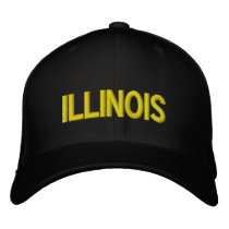 Illinois Embroidered Hat embroidered hats