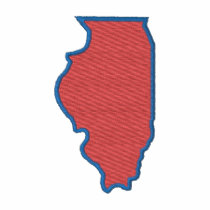 Illinois embroidered shirts