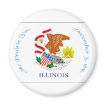 Illinois Flag Magnet