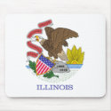 Illinois Flag Mousepad