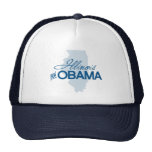 Illinois for Obama.png Trucker Hats