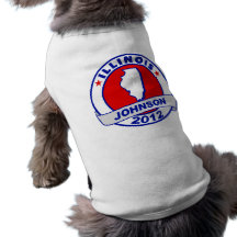 Illinois Gary Johnson Pet Shirt