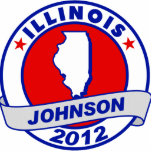Illinois Gary Johnson Acrylic Cut Out