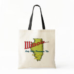 Illinois IL Motto ~ Only Idiots Pronounce The "S" bags