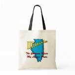 Illinois IL Motto ~ The Governor Made My License bags