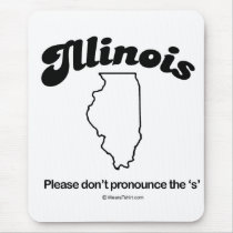 ILLINOIS - "ILLINOIS STATE MOTTO" T-shirts and Gea mousepads