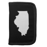 Illinois in White and Black Folio Planner