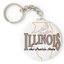 Illinois Keychain