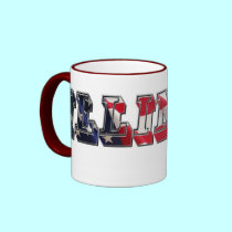 Illinois Mug by deesbasenjis Illinois Mug