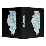 Illinois Road Map Avery Binder
